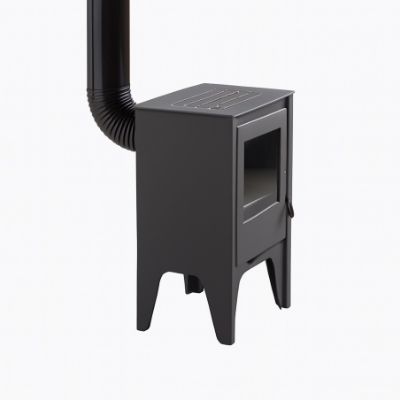 Estufa de leña frankfurt eco design - Suinplas
