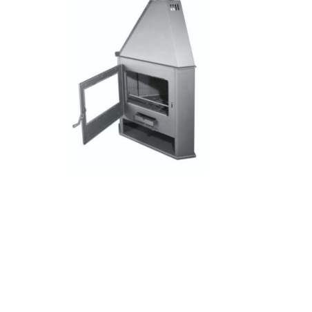 Estufa de leña rinconera mod. r7 eco design - Suinplas
