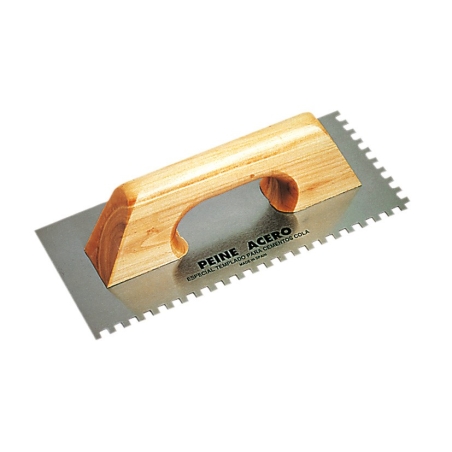 Llana rectangular dentada 6x6 - Suinplas