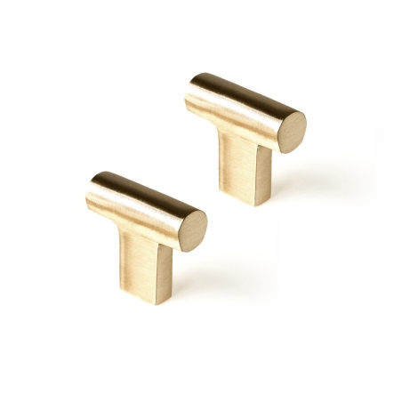 Pomo Tirador Mod. 777 – 36 mm Latón Vintage (Pack 2 Uds.) - Suinplas