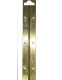 Bisagra piano latonada 480 mm x 32 mm - Suinplas
