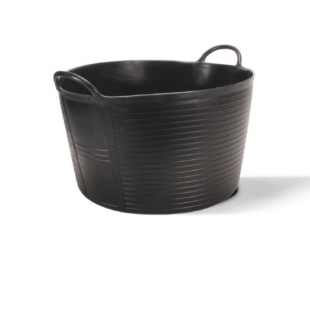 Capazo plastico flexi  nº3 negro 42l - Suinplas