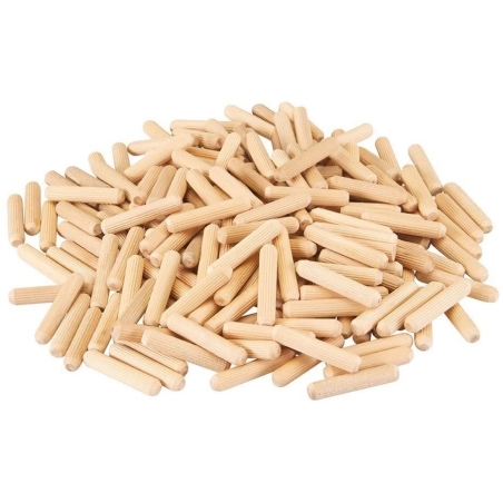 Espigas madera 6mm (50 ud) - Suinplas
