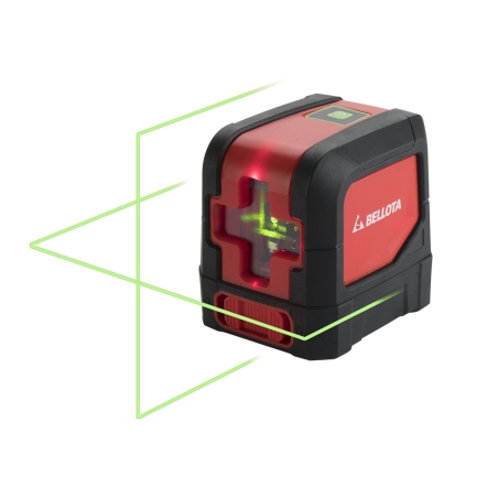 Nivel laser en cruz 20m verde bellota - Suinplas