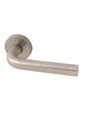 Manivela puerta  roseta inoxidable  ri-443  maciza - Suin...