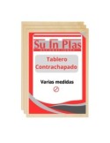 Tablero contrachapado de calabo 420x300x3mm (3ud xa3) cor...