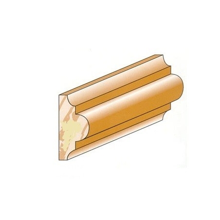 Moldura 5430 13 mm x 28 mm ayous 250 cm - Suinplas
