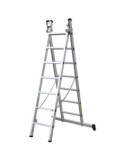 Escalera profesional  2 tramos 7+7 peldaños - Suinplas