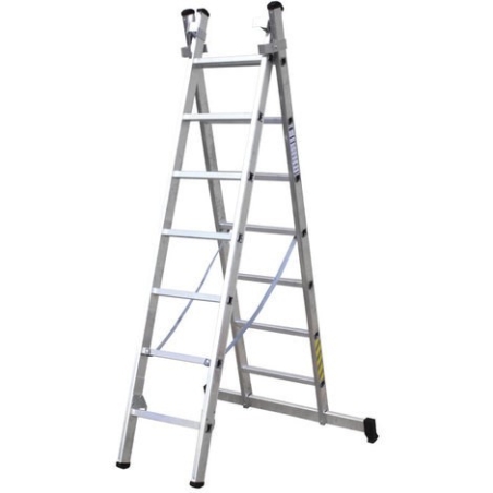Escalera profesional  2 tramos 7+7 peldaños - Suinplas