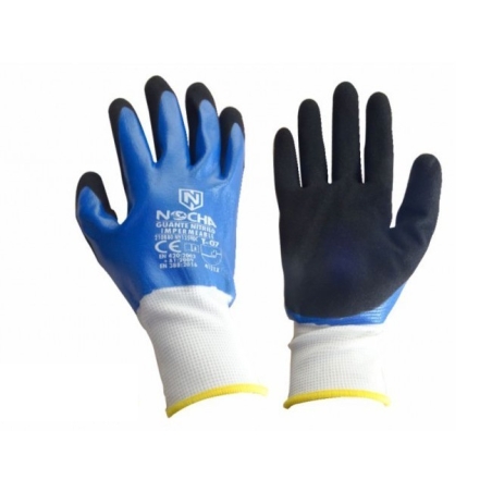 Guante nitrilo impermeable t-09 - Suinplas