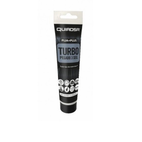 Pegamento ms fija plus turbo blanco quiadsa  60gr - Suinplas