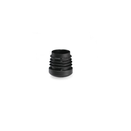 Conteras redonda interior 22mm negro  4ud - Suinplas
