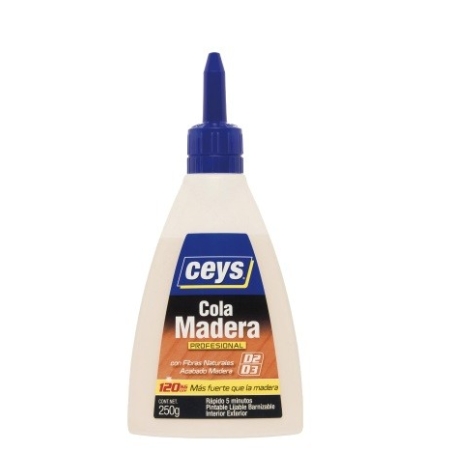 Pegamento cola madera profesional resistente 500 gramos -...