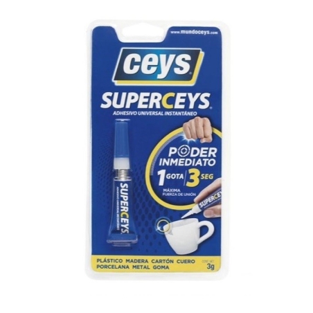 Superunick poder inmediato 3 segundos de 3gr ceys - Suinplas