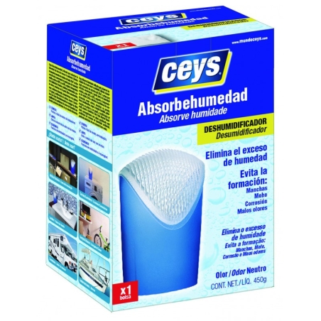 Absorbe humedad bola azul ceys 450g - Suinplas