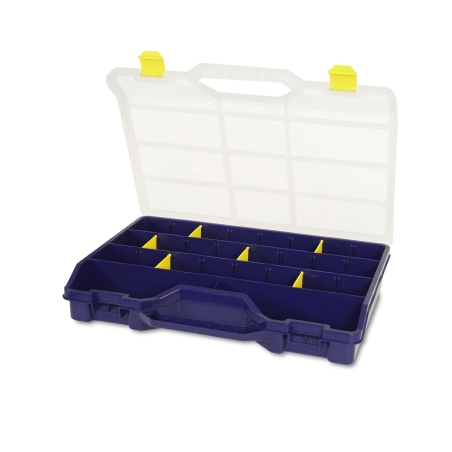 Estuche clasificador azul 46 cm - Suinplas