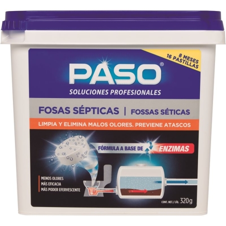 Fosas septicas 16 pastillas 320gr - Suinplas