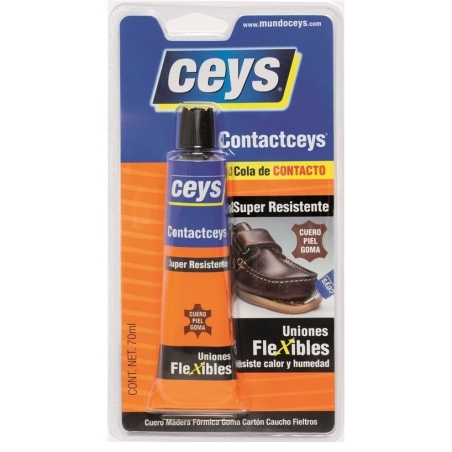 Pegamento cola de contacto ceys standar zapatero blister...