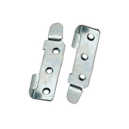Enganche jgo cama 95x23mm  8pz  zincado - Suinplas