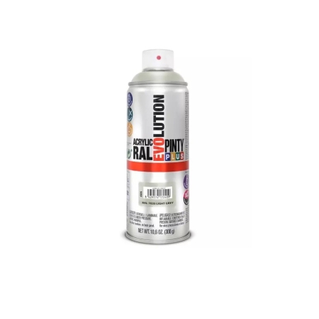 Spray acril 520cc evolution gris claro  ral 7035 - Suinplas