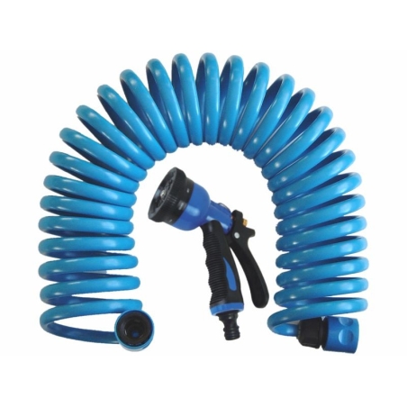 Manguera espiral con pistola 15m - Suinplas