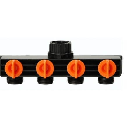 "Adaptador grifo 4 salidas pvc 3/4""-1"" - Suinplas"