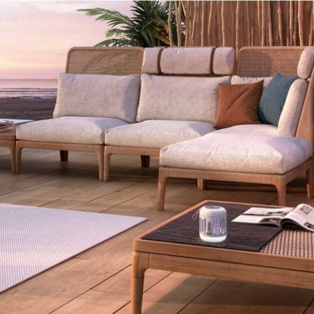 Mata mosquitos portatil blanco con luz led - Suinplas