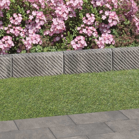 Bordillo serena 50x25x5cm antracita - Suinplas