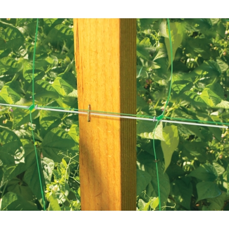 Malla entutorado 2x10 verde - Suinplas