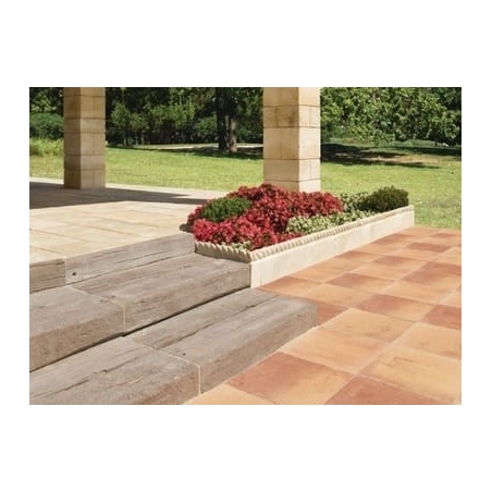 Bordillo corda color caliza 50x25x4,5 - Suinplas