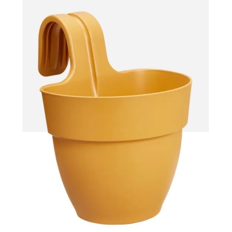 Maceta colgante unitaria vibia campana amarillo miel - Su...