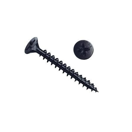 Tornillo fadis cabeza plana pavonado 3,5x16 cj 1000 ud -...