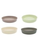 Plato tes redondo 17cm ecru       - Suinplas