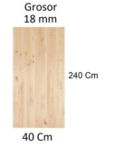 TABLERO DE MADERA MACIZA ALISTONADA DE PINO DE 18 MM VARIAS MEDIDAS 235006020 5,35 €