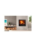 Estufa insertable de leña panadero hogar 65 ecodesign. -...