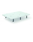 Base tapizada ignifuga c/pata 190x90 - Suinplas