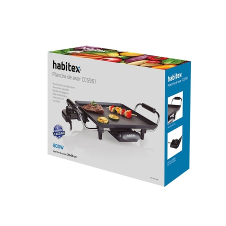 Plancha de asar HABITEX CC5951 800W 