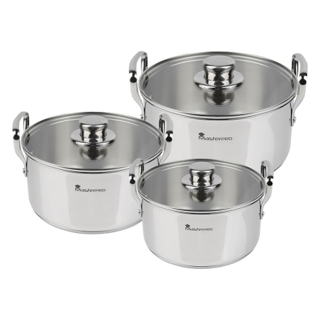 Bateria cocina 6 piezas inox cookware smart - Suinplas