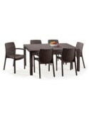 Silla bali marron - Suinplas