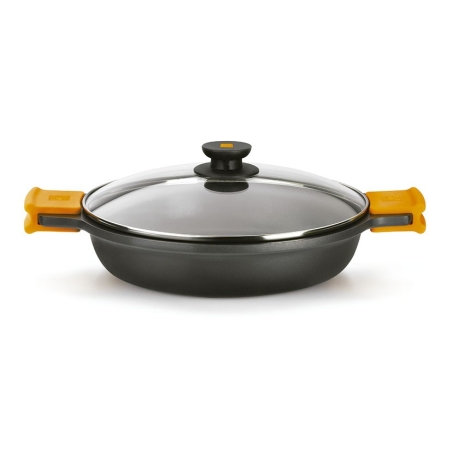 Cacerola alta BRA Efficient 24 cm aluminio fundido inducción 