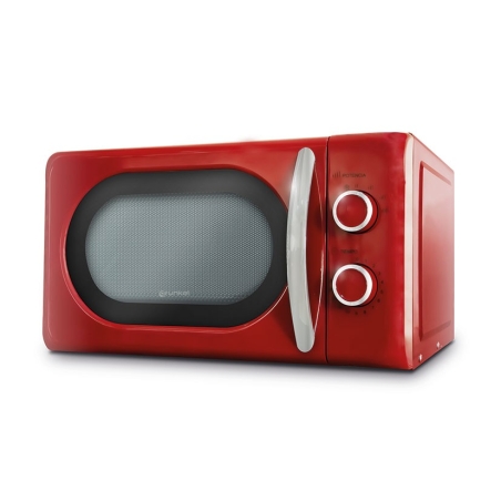 Microondas vintage rojo grunkel - Suinplas