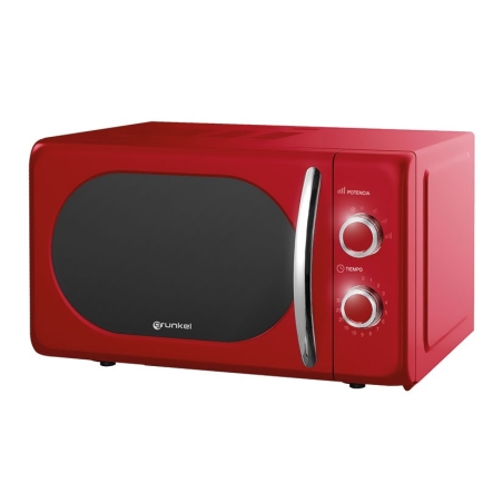Microondas vintage rojo grunkel - Suinplas