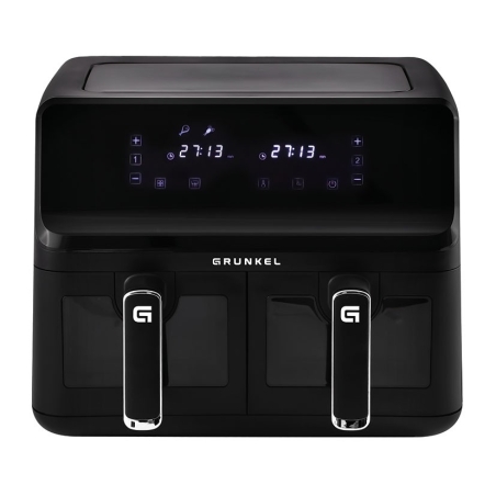 Freidora aire 8 l. doble cubeta grunkel - Suinplas