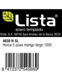 Horca LISTA 4 Púas Mango Largo 120 cm 