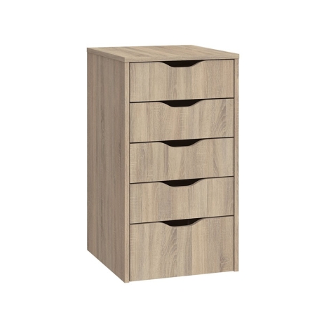 Cajonera 5 cajones eko 71x40x43 cm cambrian - Suinplas