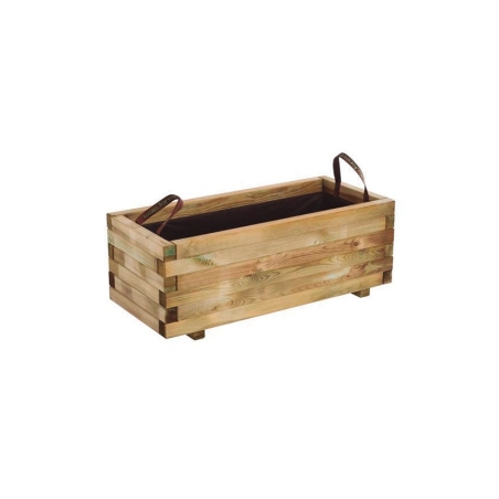 Jardinera cuadrada FOREST STYLE Baroque madera 