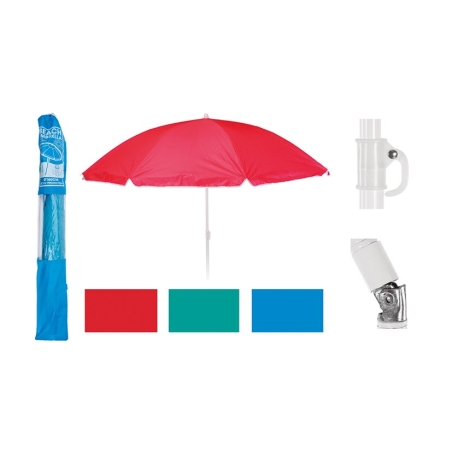Parasol playa 150cm colores surtidos - Suinplas
