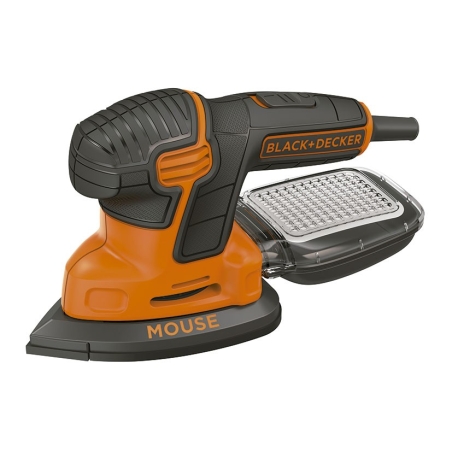 Lijadora mouse black&decker ka2000-qs 120w con 6 acc. - S...