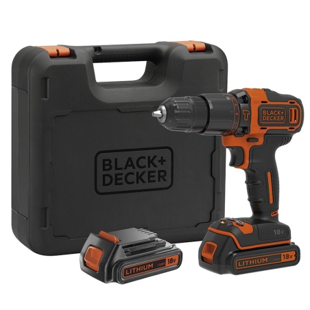 Atornillador percutor BLACK&DECKER BDCHD18KB-QW 