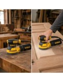 Lijadora Rotorbital DeWalt DWE6423-QS 280W 125 mm 